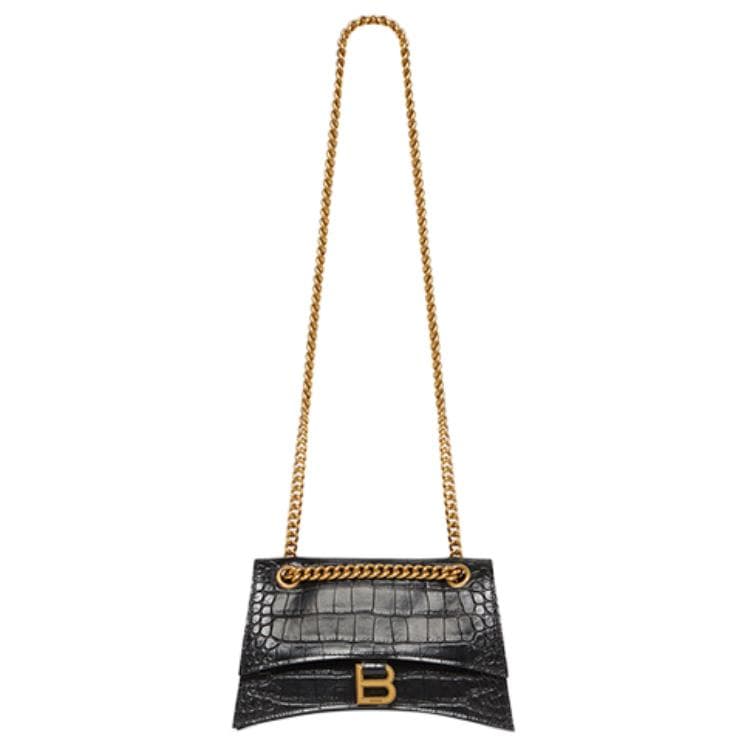 Мини-сумка Balenciaga Crush Black - изображение 6