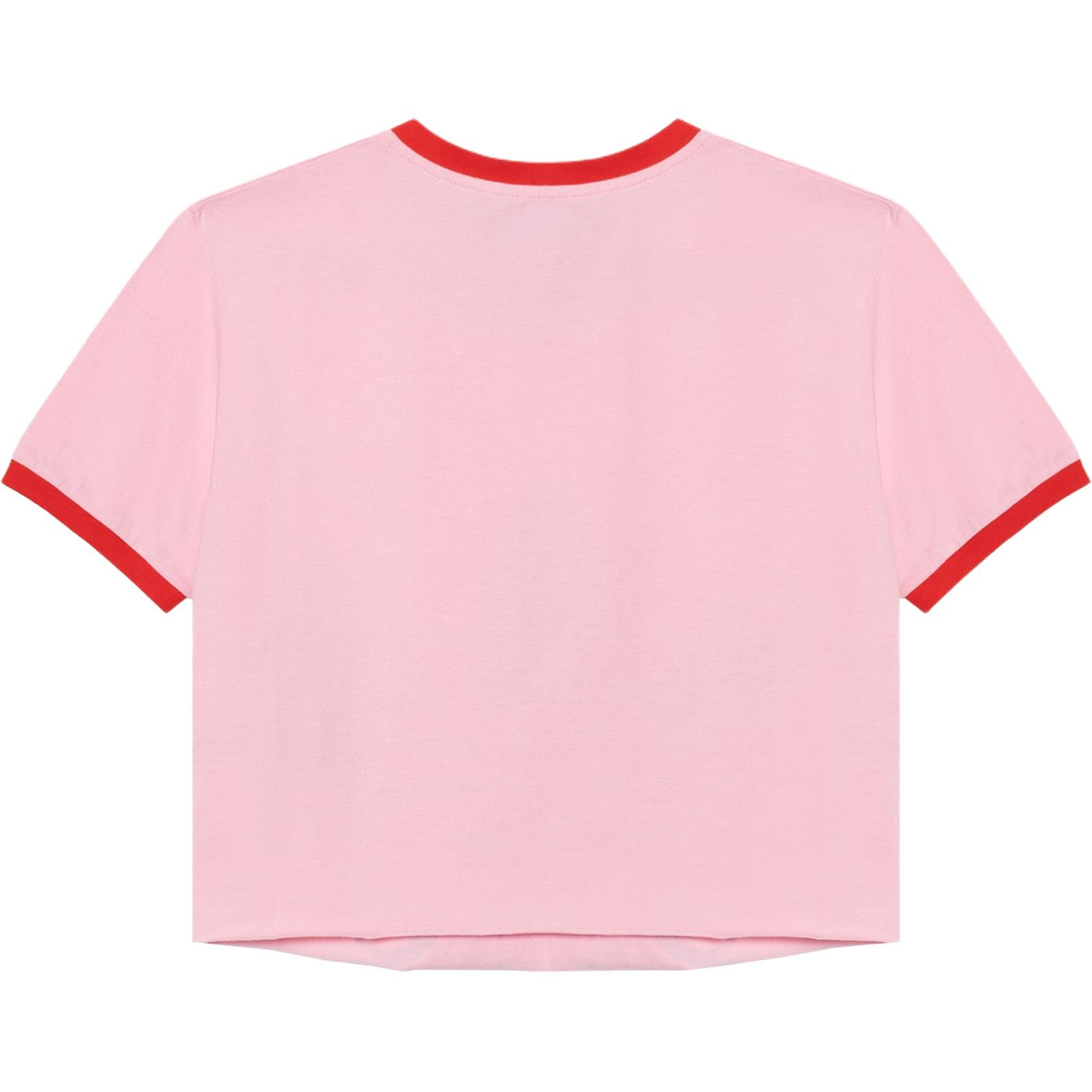 GUCCI x adidas Originals SS22 Pink Tee - изображение 2