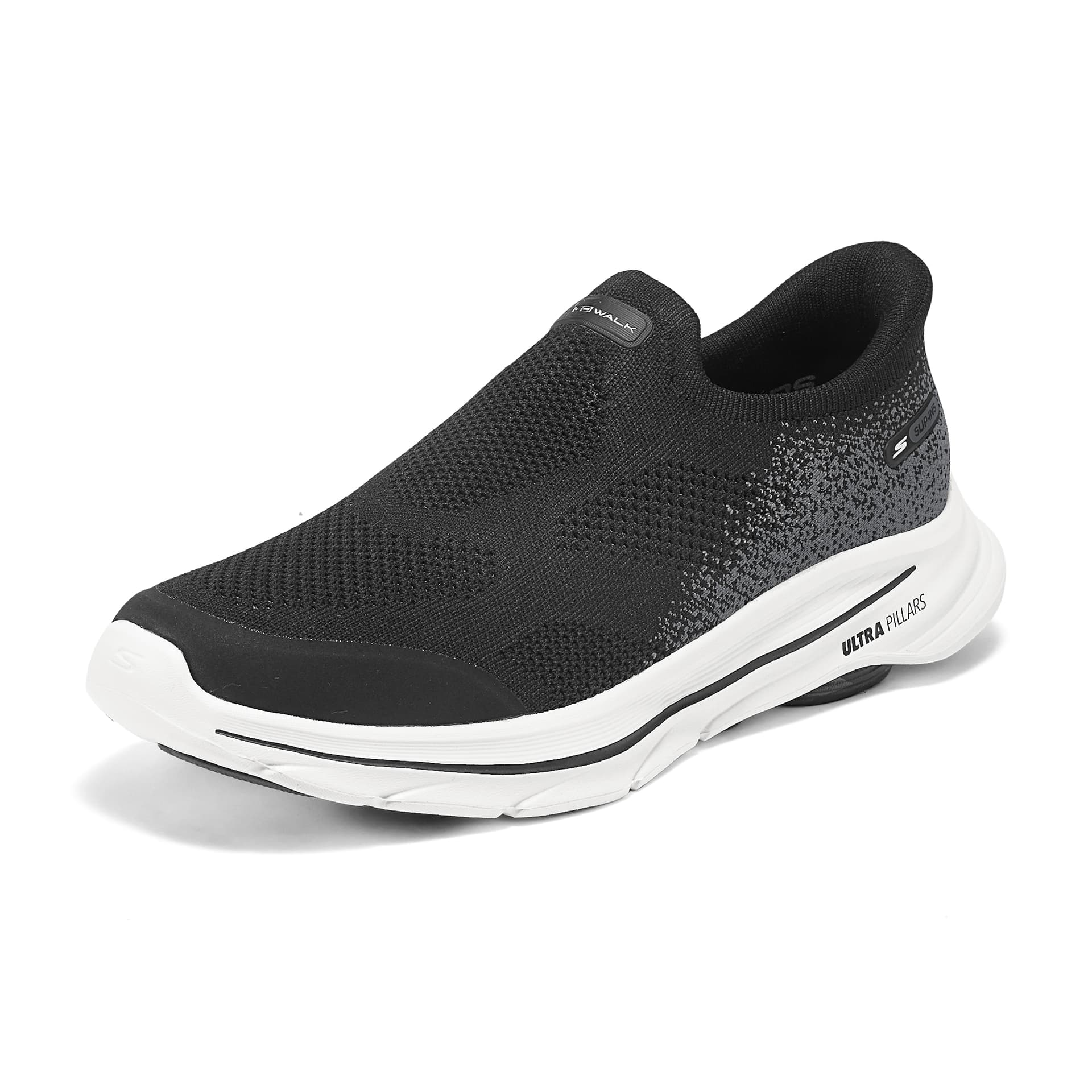 Кроссовки Skechers Go Walk 8 Амортизация Дышащий Поддержка Баланс Легкий визуально увеличивает рост Повседневная обувь Мужской - изображение 3