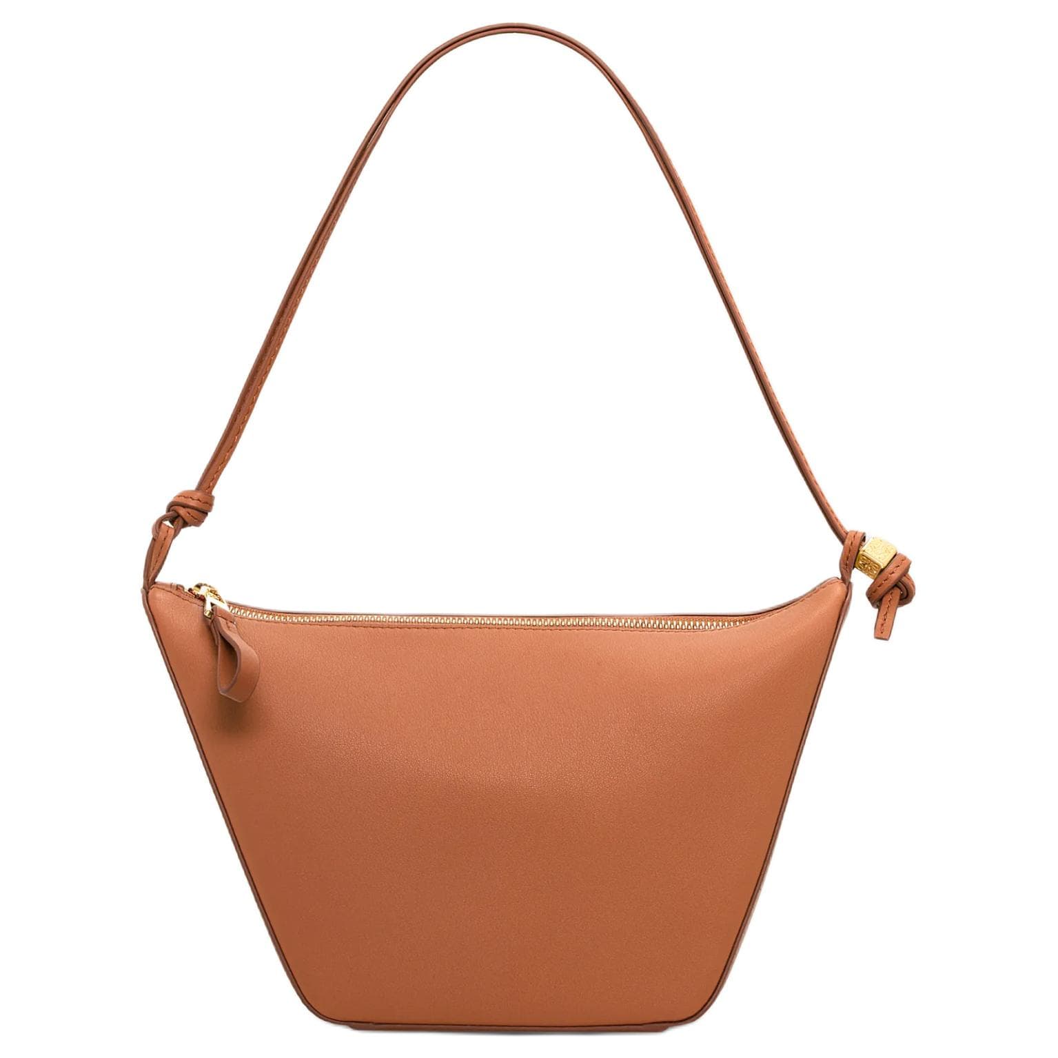 Мини-сумка LOEWE Hammock Mini Brown - изображение 5
