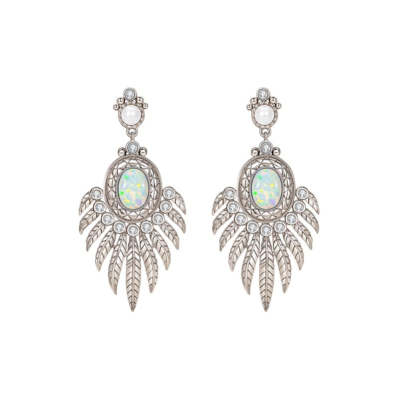 Серьги HMZ Серьги из меди и сплава женские - изображение 1
