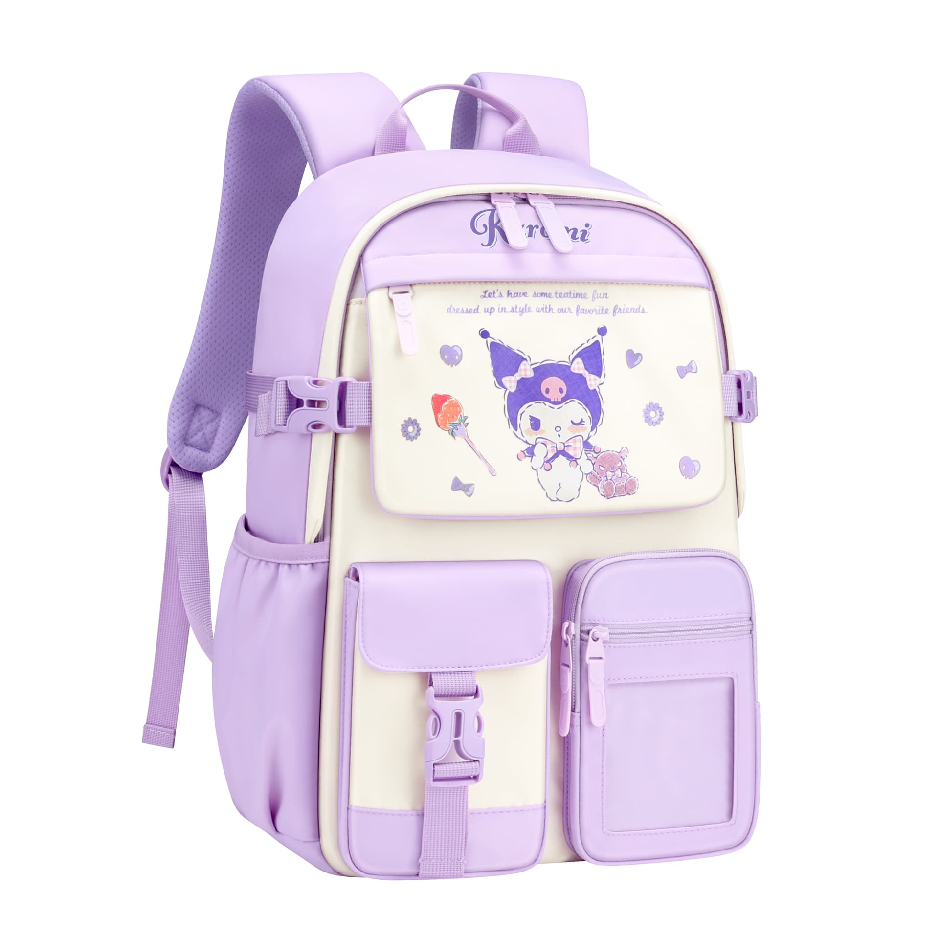 Sanrio Kurumi Полиэстер Рюкзак Стандартный (Standard) Женский Фиолетовый - изображение 2