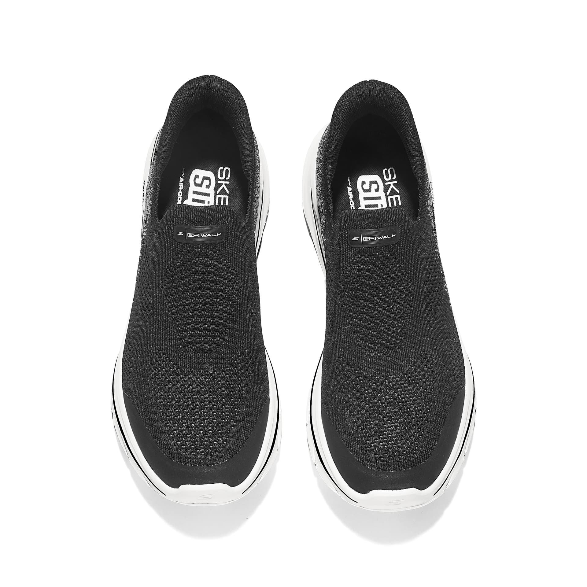 Кроссовки Skechers Go Walk 8 Амортизация Дышащий Поддержка Баланс Легкий визуально увеличивает рост Повседневная обувь Мужской - изображение 5