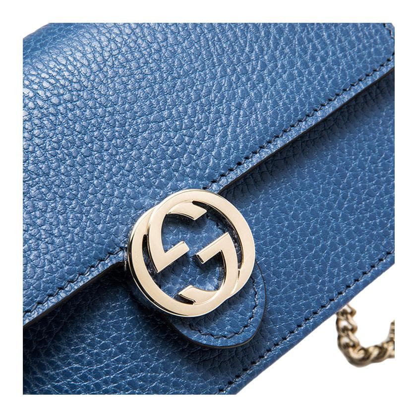 Мини-сумка Gucci WOC Blue - изображение 6