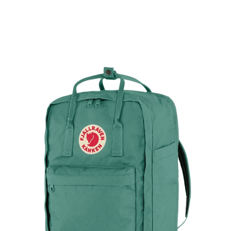 Fjallraven Kanken Outdoor Рюкзак Сумка Винил Лесной Зеленый Унисекс - изображение 5