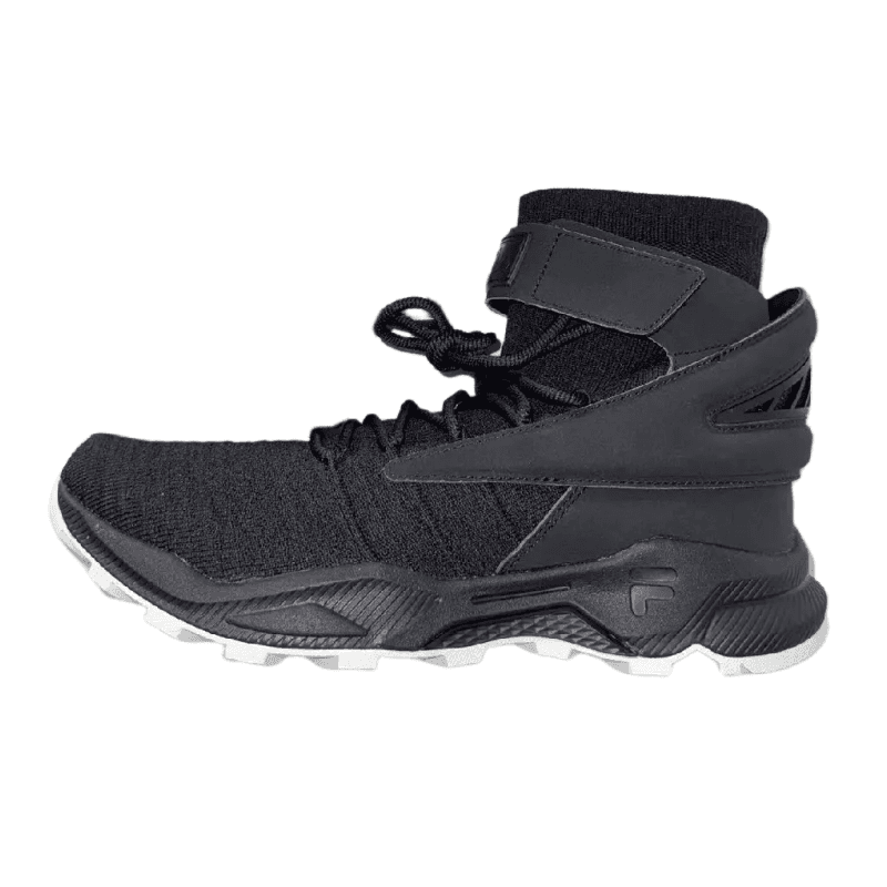 Кроссовки FILA FUSION Износостойкие Высокие Повседневные Мужские Черные Кроссовки - изображение 1