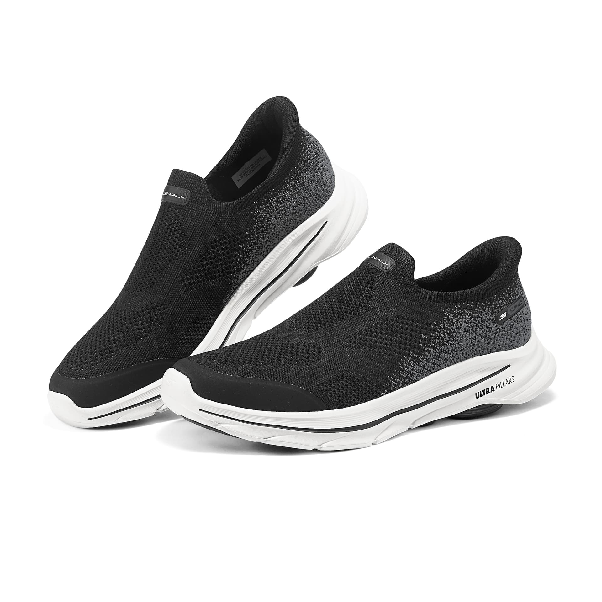 Кроссовки Skechers Go Walk 8 Амортизация Дышащий Поддержка Баланс Легкий визуально увеличивает рост Повседневная обувь Мужской - изображение 4
