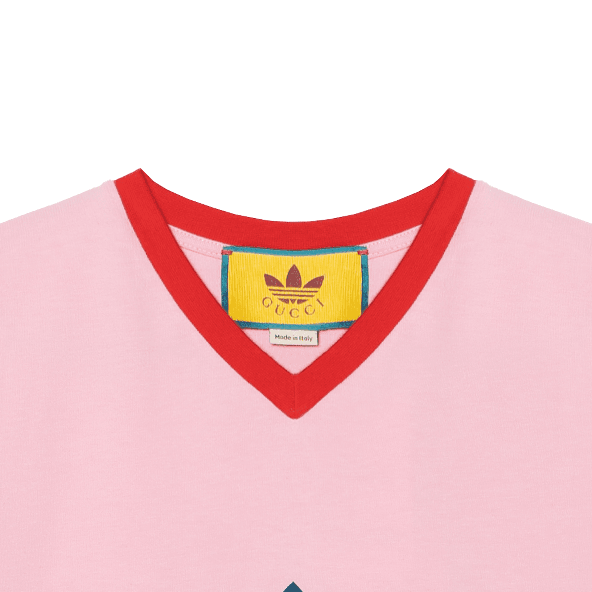 GUCCI x adidas Originals SS22 Pink Tee - изображение 4
