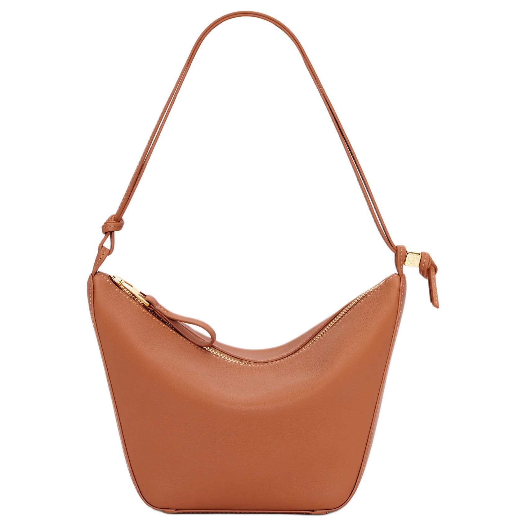 Мини-сумка LOEWE Hammock Mini Brown - изображение 1