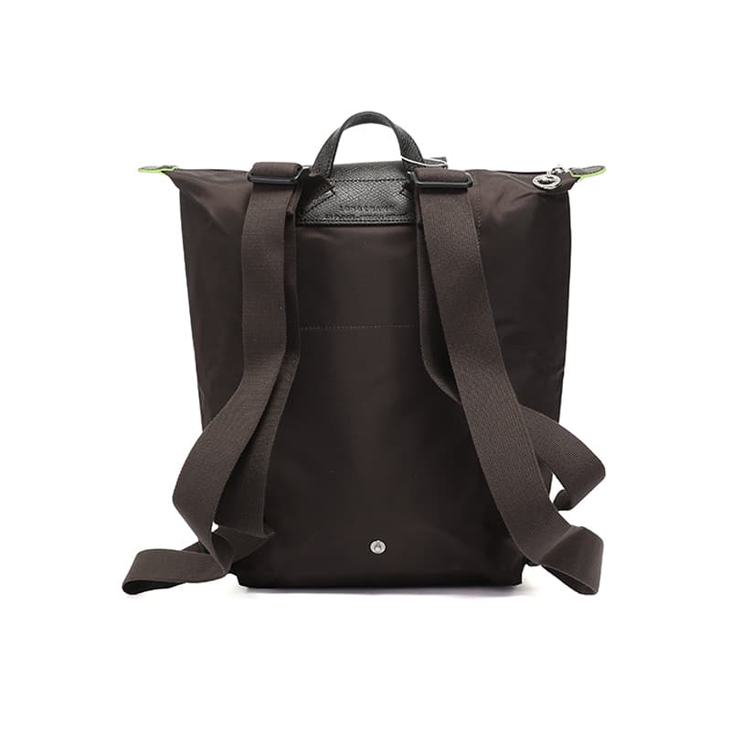 Рюкзак LONGCHAMP Le Pliage Green Переработанный Холст Рюкзак Carry Стандартный (Standard) Женский Мокко - изображение 4