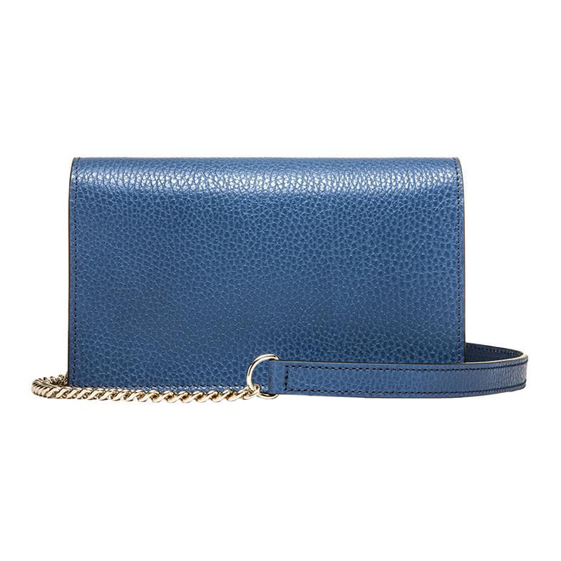 Мини-сумка Gucci WOC Blue - изображение 4
