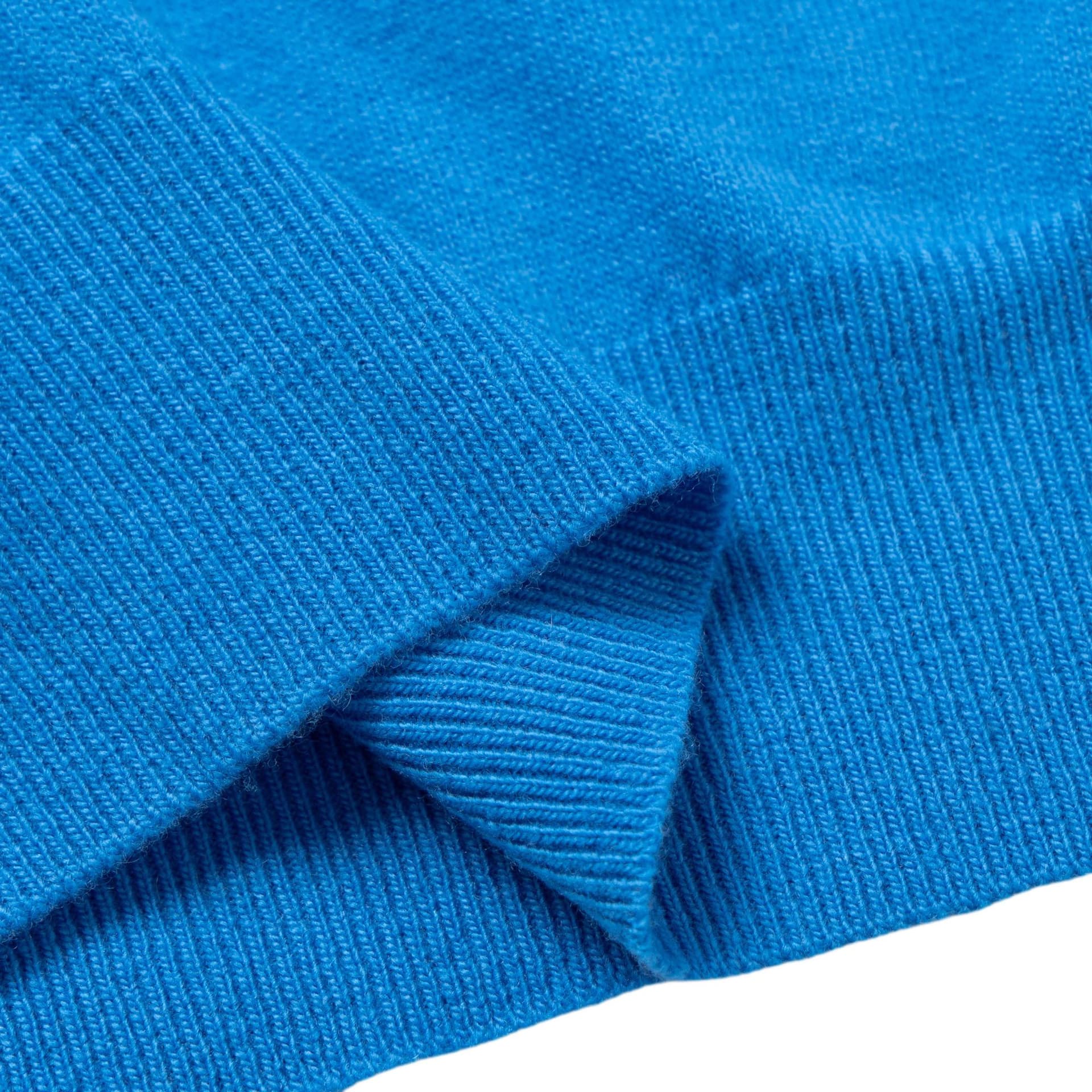 GUCCI x adidas SS23 Blue V-Neck Wool Sweater - изображение 6