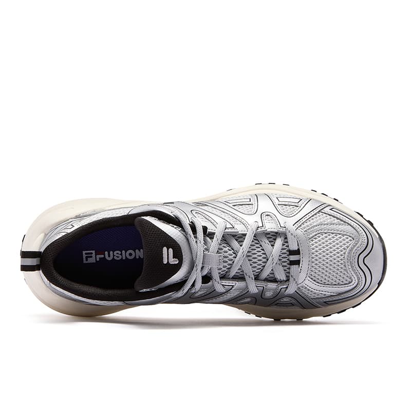 Кроссовки FILA FUSION PATH Track Shoes Устойчивые к истиранию увеличивающие высоту низкие с толстой подошвой мужские - изображение 7