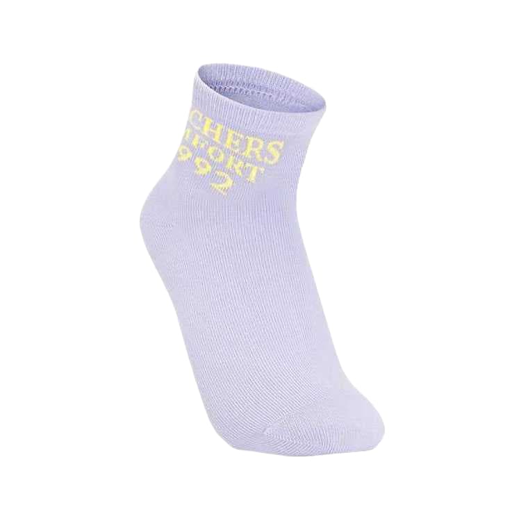 Skechers 2 Pack (Кристальный Розовый Орхидея Фиолетовый-060Q) Kids Socks - изображение 5
