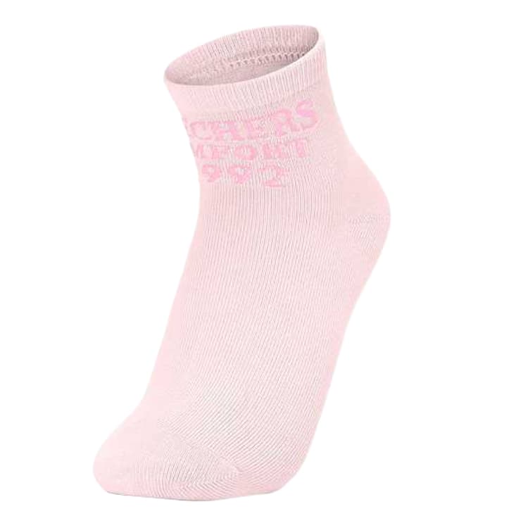 Skechers 2 Pack (Кристальный Розовый Орхидея Фиолетовый-060Q) Kids Socks - изображение 2