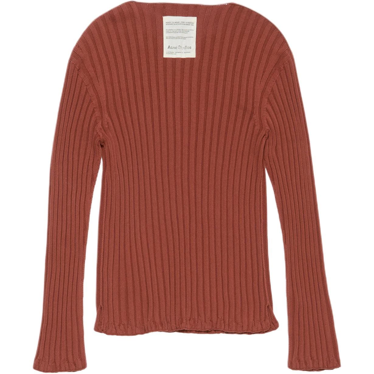 Acne Studios Трикотаж Унисекс Терракотовый Красный - изображение 2