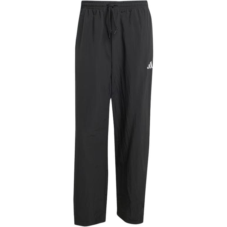 Штаны Adidas Essential Маленький логотип Ткани вязаные Распакованный Подол Брюки Вязаные Тренировочные брюки Мужской - изображение 1