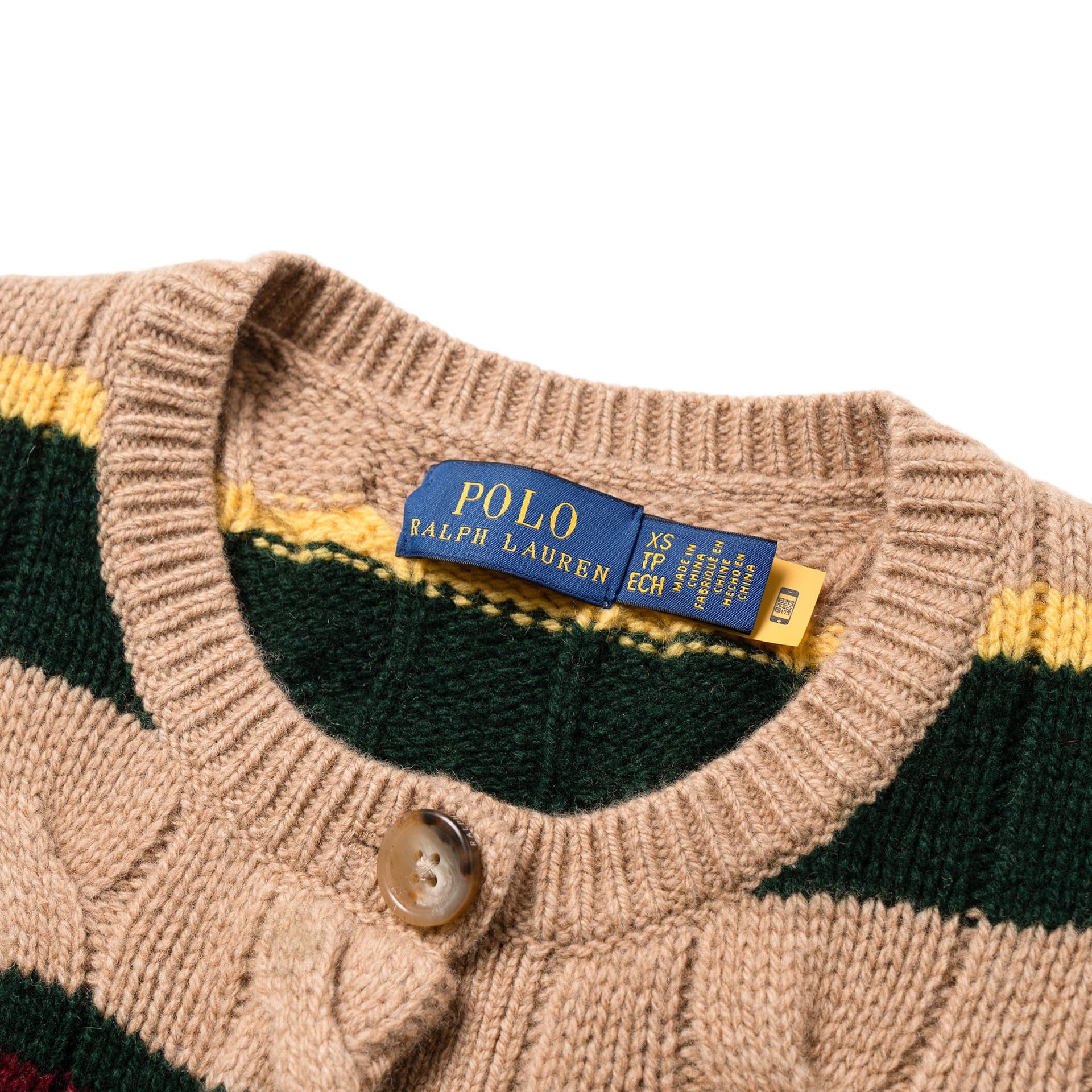 Кардиган Polo Ralph Lauren Свитер Стандартный размер Женские Верблюжий цвет - изображение 7