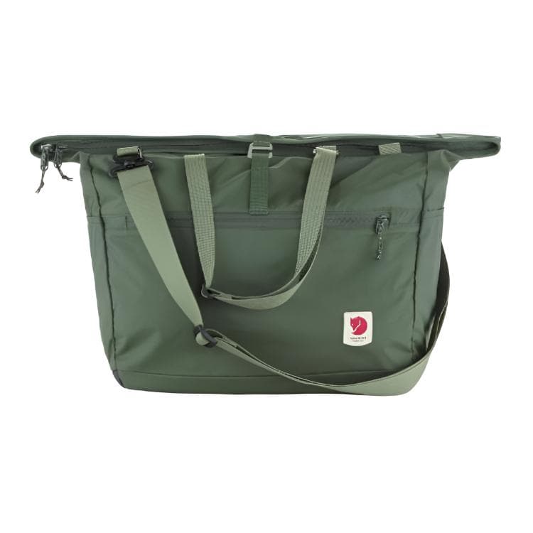 Сумка Fjallraven Нейлоновая сумка-тоут стандартная унисекс зеленый цвет для активного отдыха - изображение 1