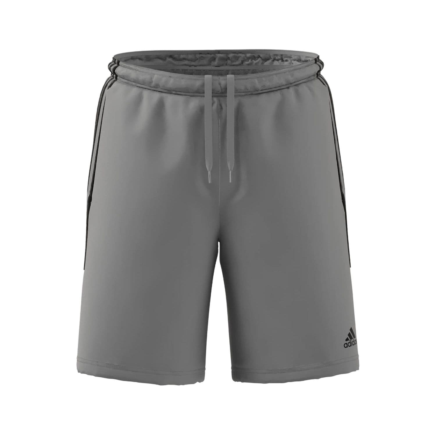 Шорты Adidas Чистый Серый/Черный Мужские Повседневные Шорты - изображение 1