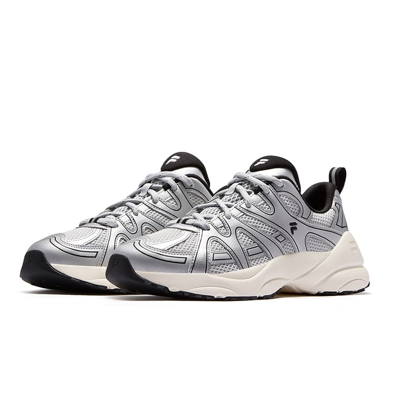Кроссовки FILA FUSION PATH Track Shoes Устойчивые к истиранию увеличивающие высоту низкие с толстой подошвой мужские - изображение 2