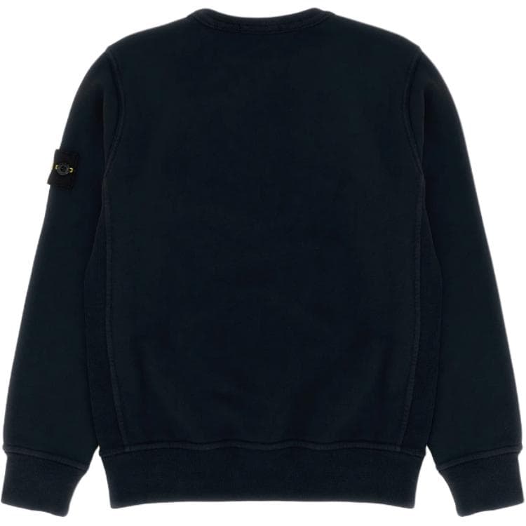 STONE ISLAND Толстовка черная для подростков - изображение 2