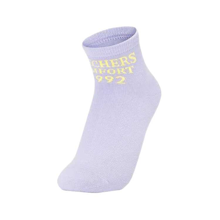 Skechers 2 Pack (Кристальный Розовый Орхидея Фиолетовый-060Q) Kids Socks - изображение 4