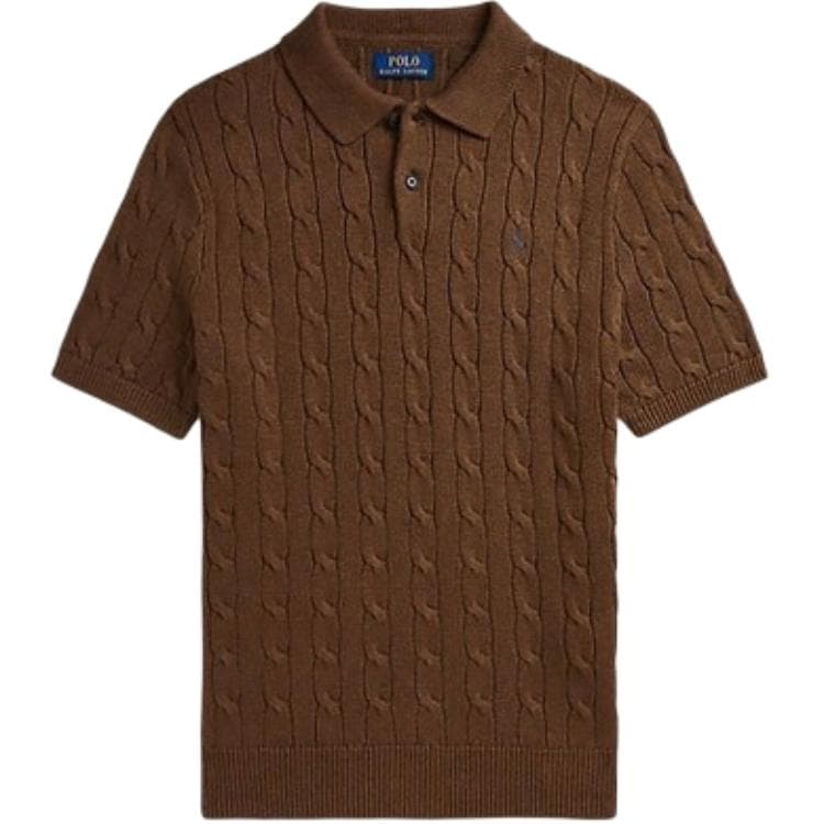 Polo Ralph Lauren Трикотаж Стандартный Размер Мужской Кофейный Коричневый - изображение 1