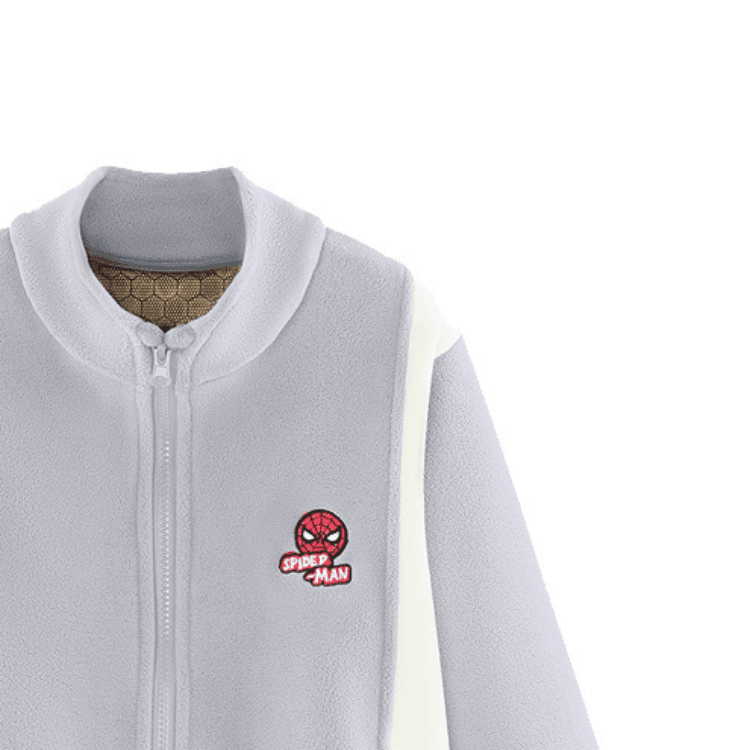 Disney x MANWEI LIANMINGKUAN Хлопковый пуховик Серый Детский - изображение 3
