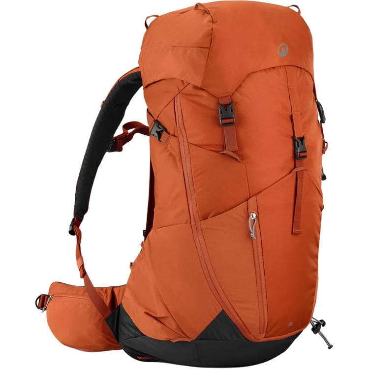 DECATHLON 38L Альпинистский рюкзак Outdoor сумка Полиамид Киноварь Оранжевый Унисекс - изображение 2