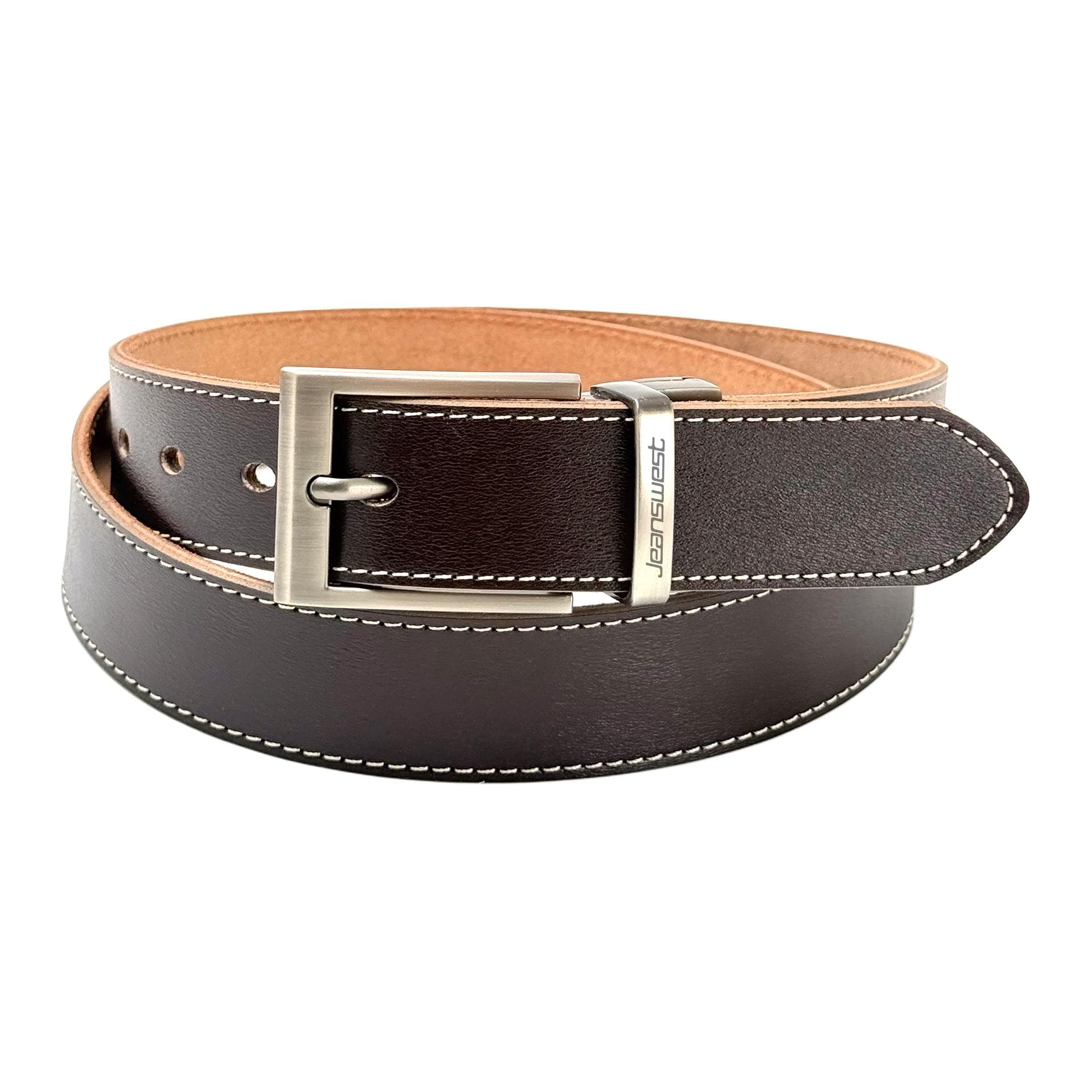 Ремень JEANSWEST Ремни из коровьей кожи мужские 3,3 см - изображение 1
