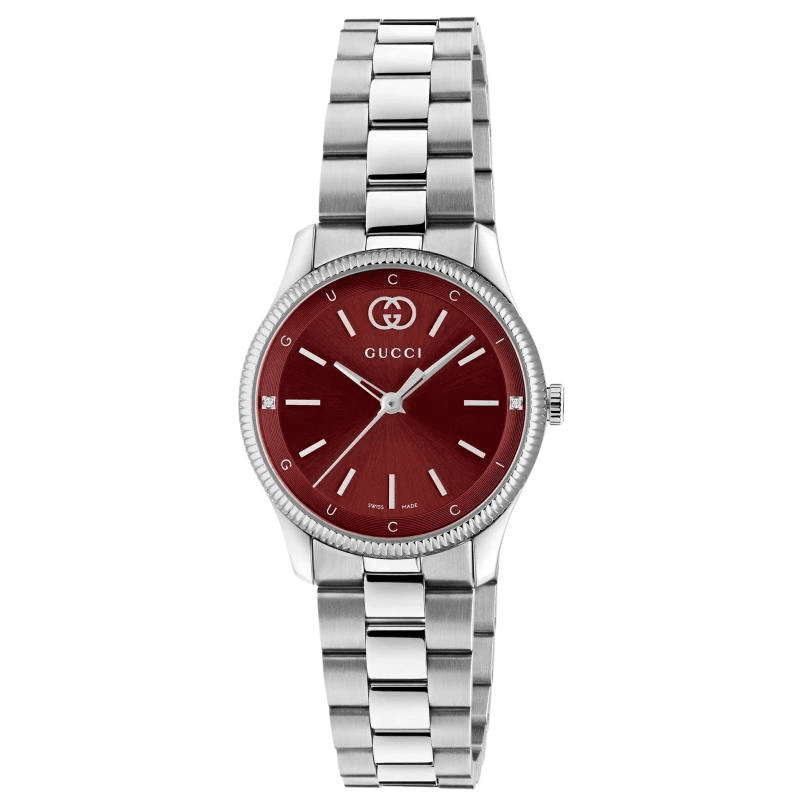 Механические часы Gucci G-Timeless 29mm Red Dial - изображение 1