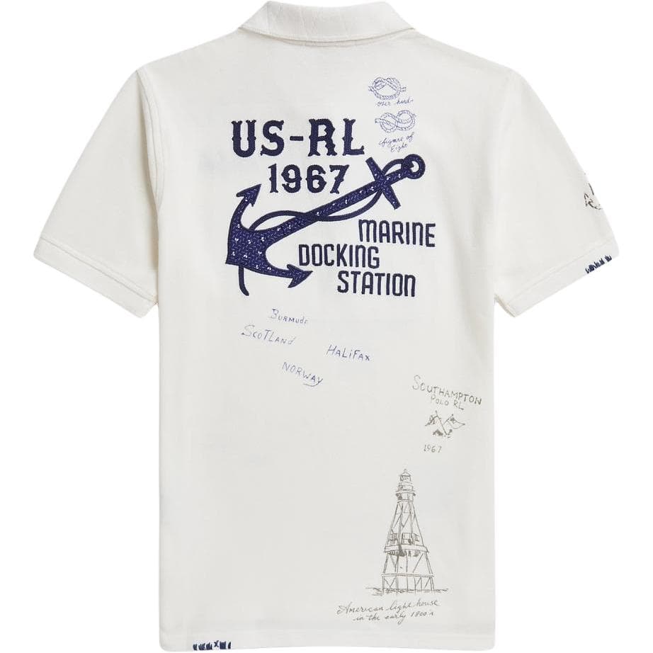 Поло Polo Ralph Lauren Белое Детское - изображение 2