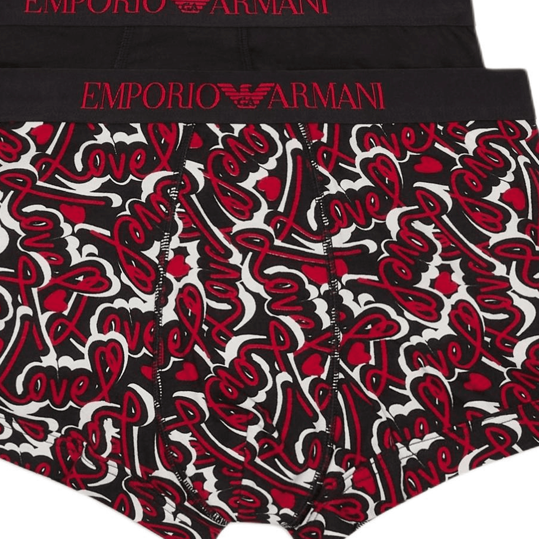Трусы EMPORIO ARMANI Мужское нижнее белье 2 штуки - изображение 4