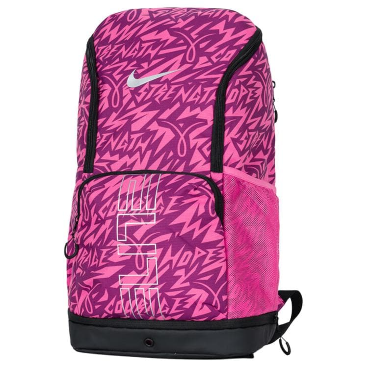 Спортивная сумка Nike Ткань Рюкзак Унисекс Тонкий Фиолетовый Розовый Ягодный Красный - изображение 2