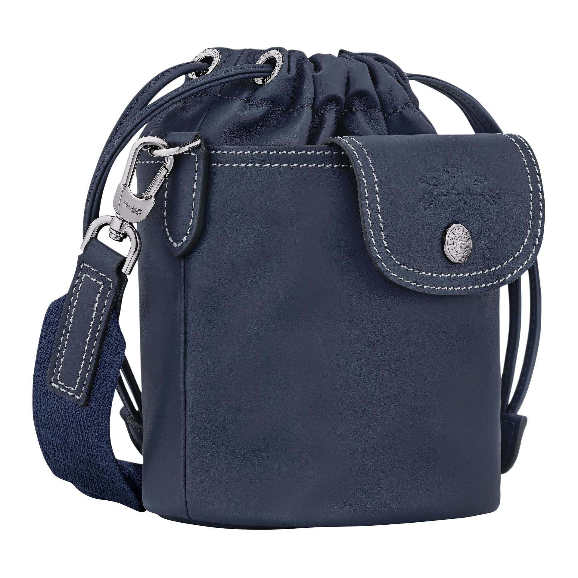 Сумка через плечо LONGCHAMP Le Pliage Xtra Коровья кожа Ведрообразная сумка Сумка через плечо Мини-сумка для женщин Синий - изображение 3