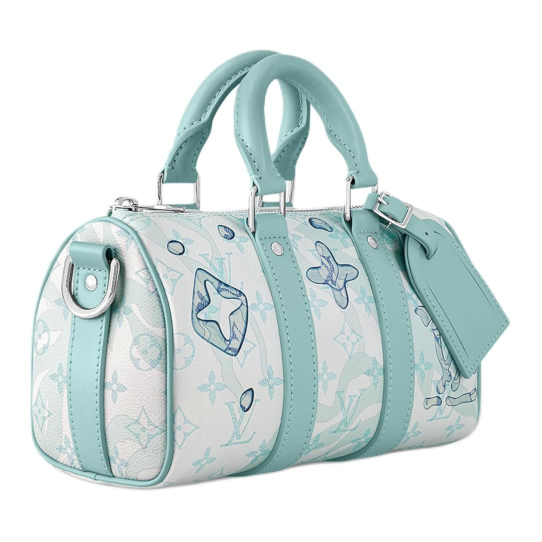 Сумка Louis Vuitton Keepall 25 Vintage Monogram Ink Print - изображение 2