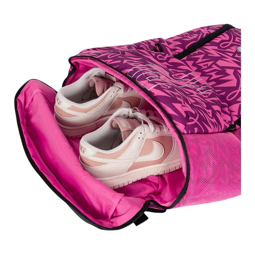 Спортивная сумка Nike Ткань Рюкзак Унисекс Тонкий Фиолетовый Розовый Ягодный Красный - изображение 7
