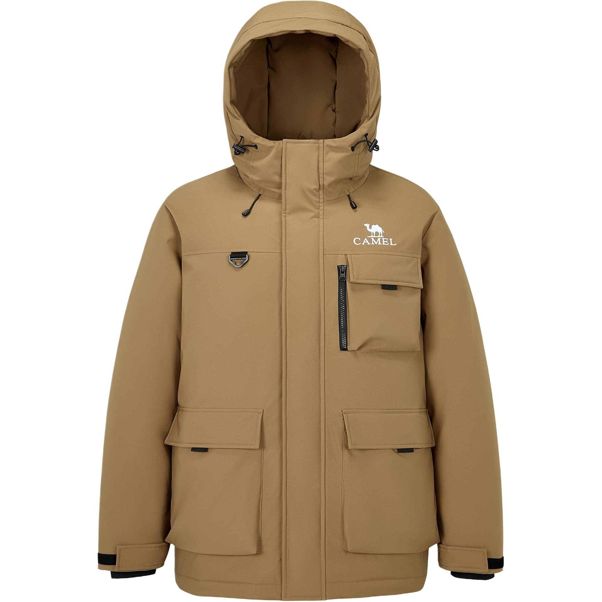 Зимняя куртка CAMEL Windproof Thermal Cargo Jacket with Hood - изображение 1