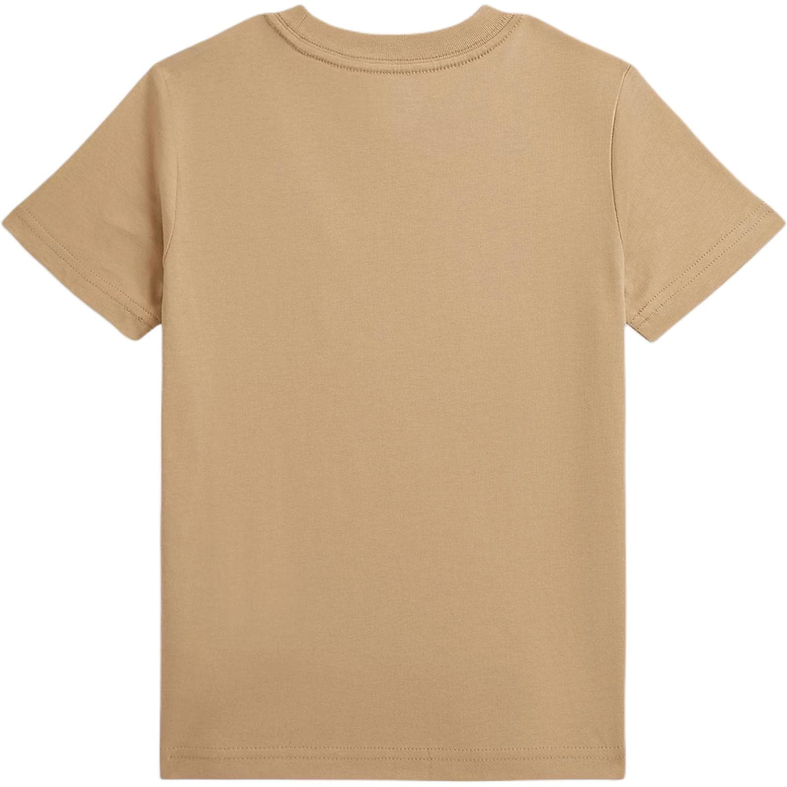 Футболка Polo Ralph Lauren T-рубашка хаки для детей - изображение 2