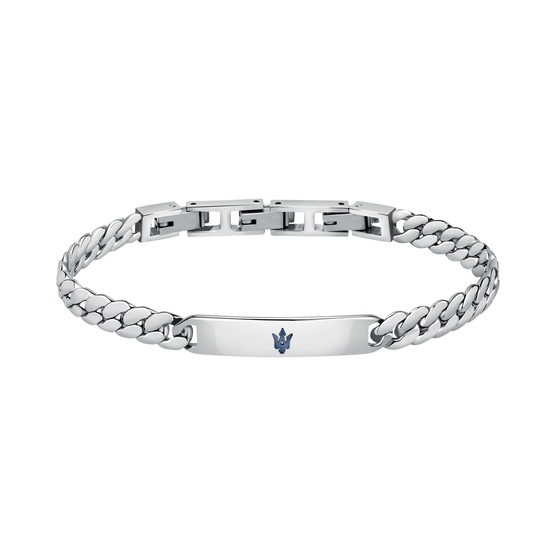 Браслет Maserati Роскошь Эксклюзивный Стильный Индивидуальный Модный Хип-хоп Универсальный Стальной Браслет Унисекс Парный - изображение 1