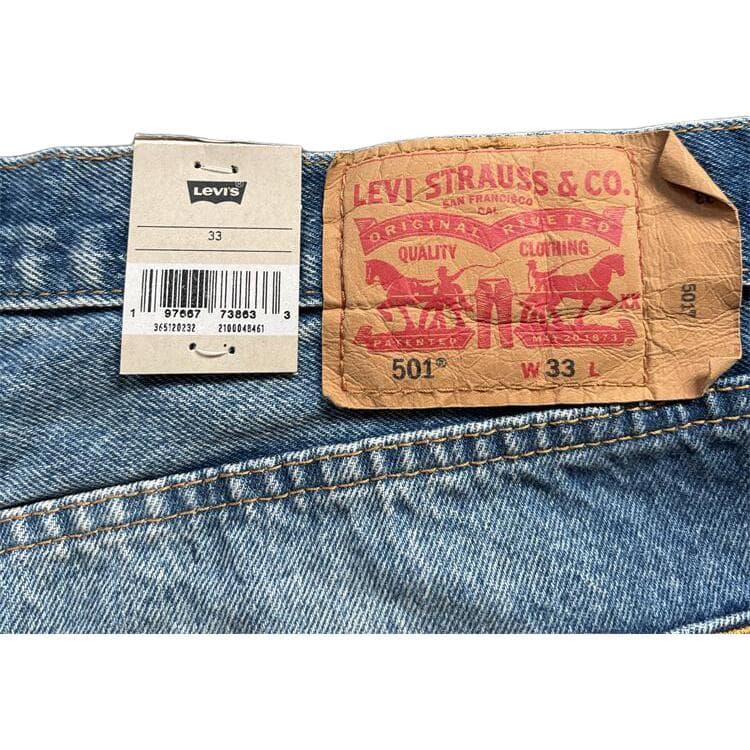 Джинсовые шорты levis 501 - изображение 5