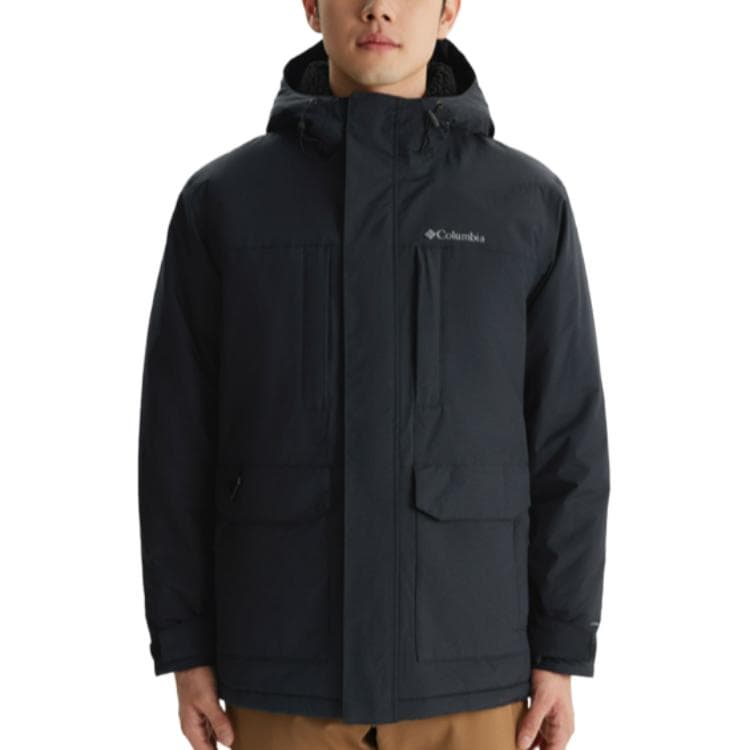 Демисезонная куртка Columbia Landroamer Поход Водонепроницаемый Ветровка Мужской Черный - изображение 1