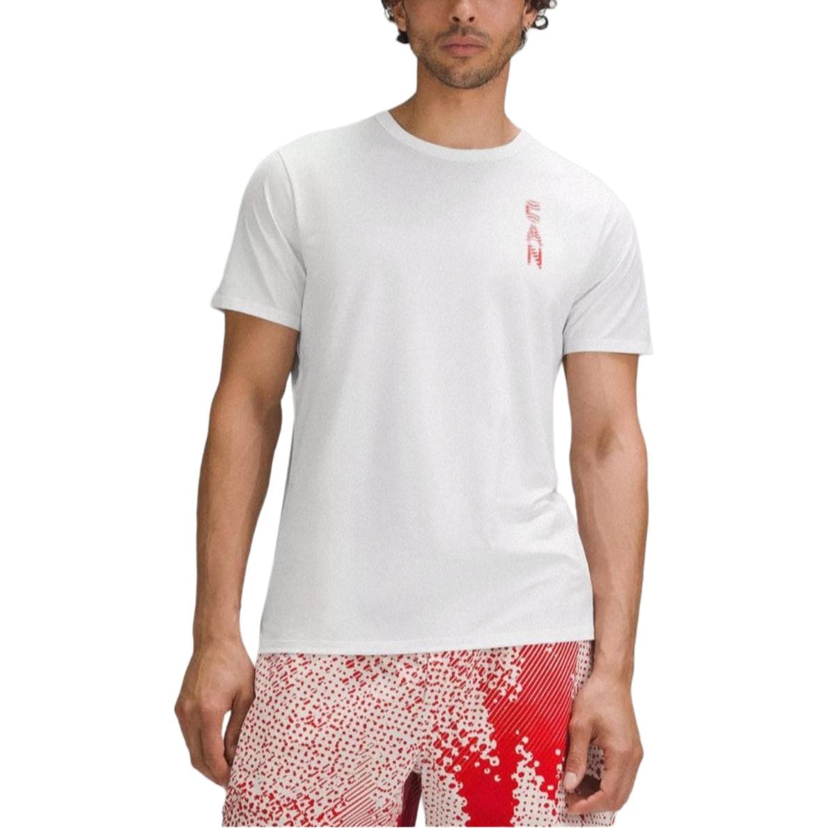 Футболка lululemon Team Canada The Fundamental T-shirt Coc Logo In Red T - изображение 1