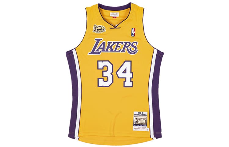Баскетбольная майка Mitchell & Ness Shaquille O'Neal Lakers Jersey - изображение 1