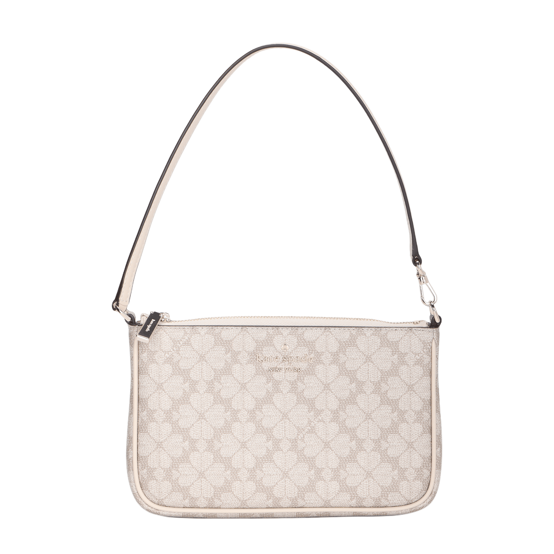 Мини-сумка Kate Spade ПВХ Сумка через плечо Сумка Сумка через плечо Стандартная Женская Темно-бежевая Многоцветная - изображение 4