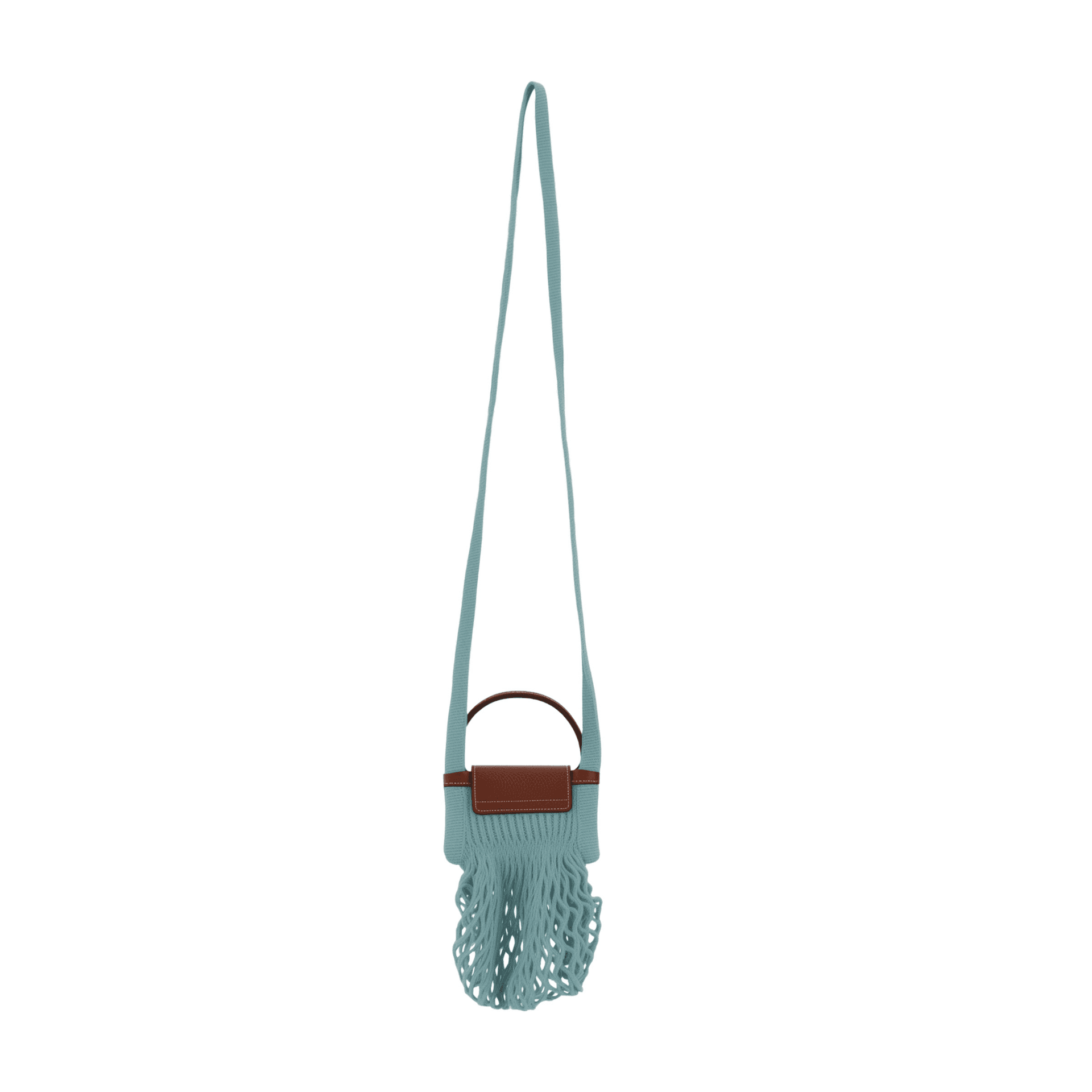 Сумка LONGCHAMP Le Pliage Filet 17 Lagoon Blue - изображение 3