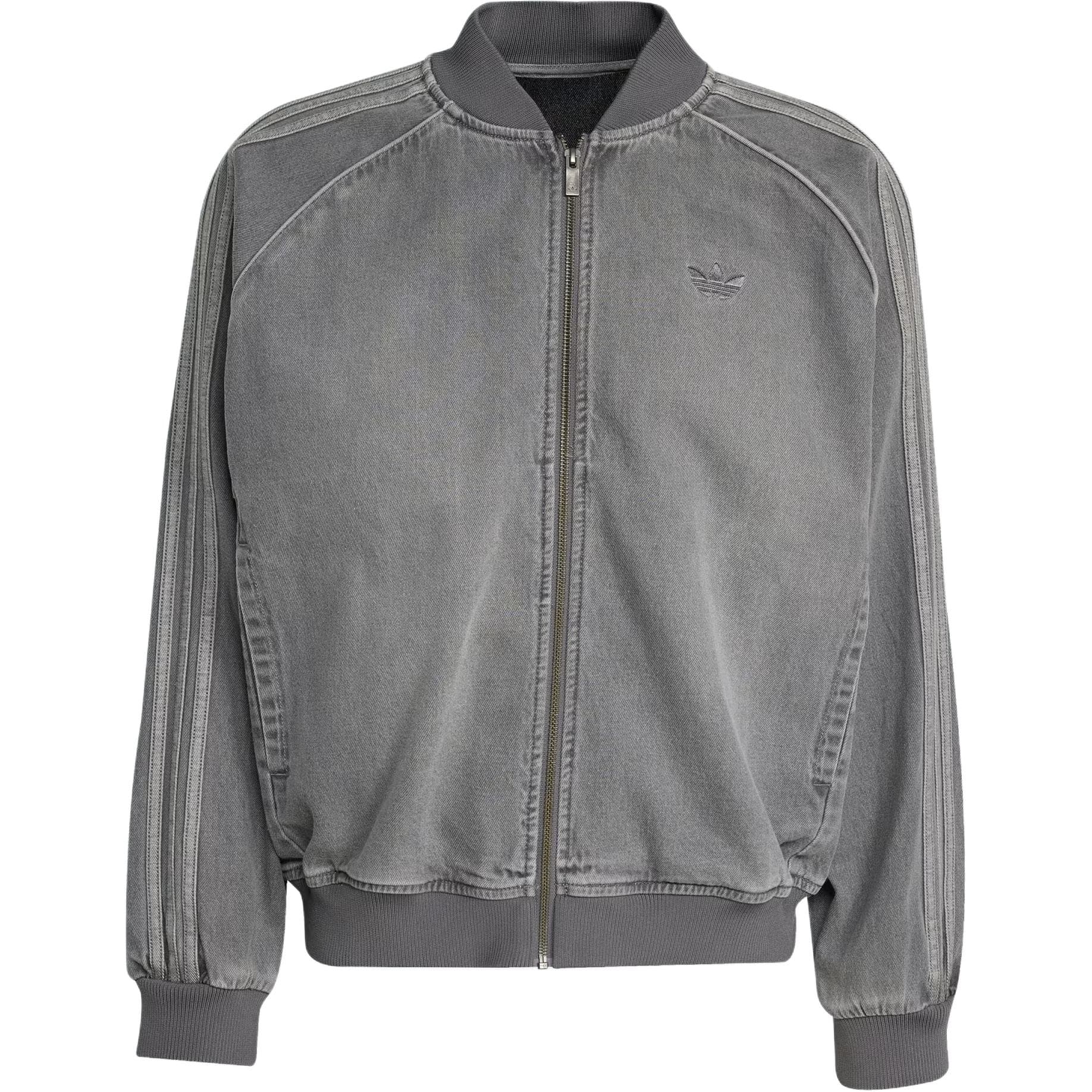 Куртка Adidas Originals Adicolor Denim Черная Куртка Мужская - изображение 1