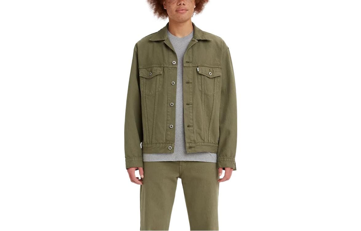 Джинсовая куртка Levis x Silver Tab SS22 Denim Jacket Green - изображение 1