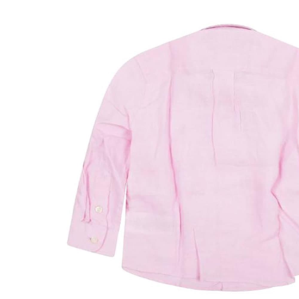 Рубашка Polo Ralph Lauren Розовая Детская - изображение 4